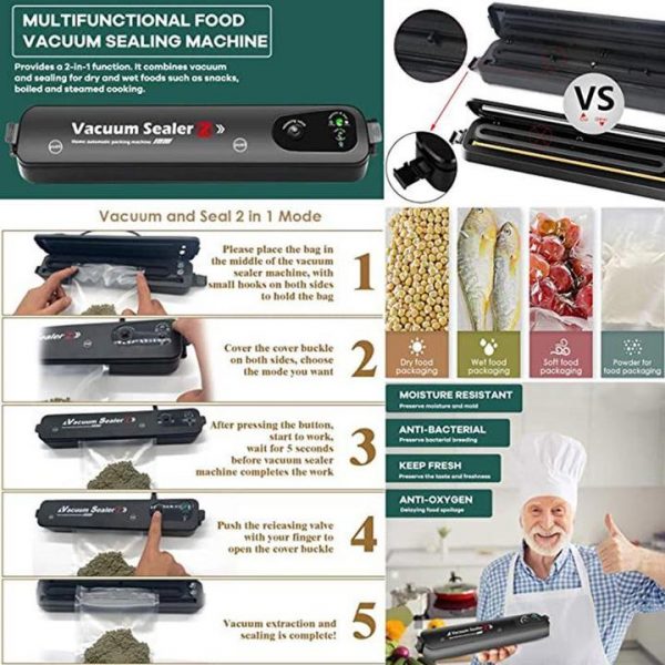 Freshfood – Aparat de sigilare a alimentelor sub vid slider