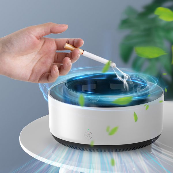 Air purifying ashtray – Scrumiera purificatoare de aer slider