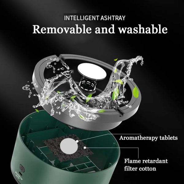 Air purifying ashtray – Scrumiera purificatoare de aer slider