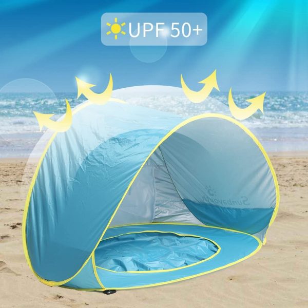 Babytent – Cort pentru Copii cu Protecție UV și Piscină slider