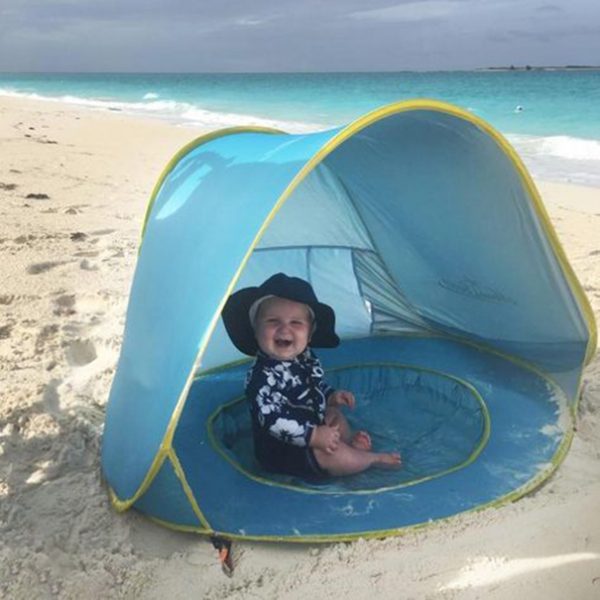 Babytent – Cort pentru Copii cu Protecție UV și Piscină slider