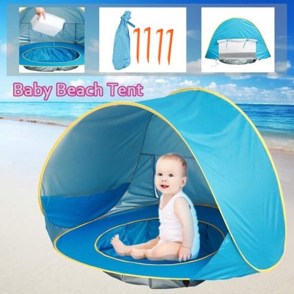 Babytent – Cort pentru Copii cu Protecție UV și Piscină slider