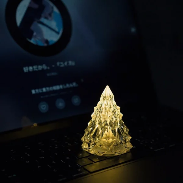 MINI CHRISTMAS TREE LIGHT – Brad cu LED (1+1 GRATIS) slider