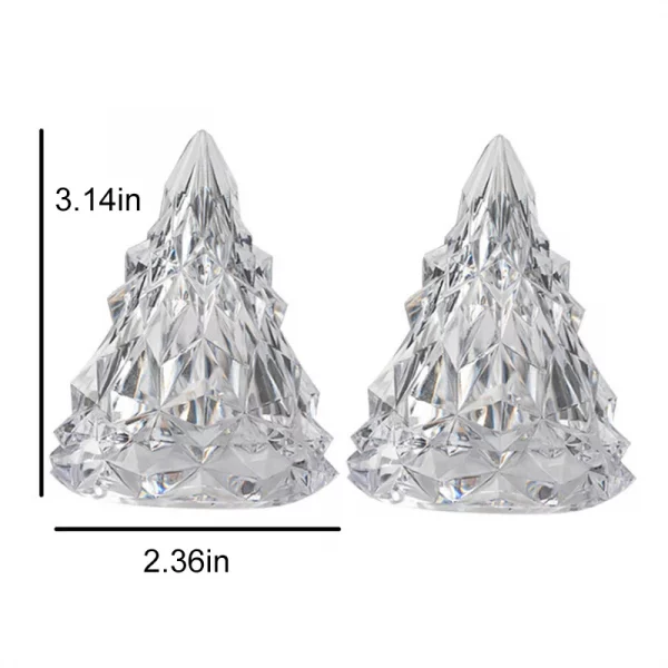 MINI CHRISTMAS TREE LIGHT – Brad cu LED (1+1 GRATIS) slider