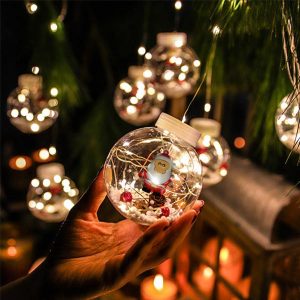 SANTA BALL – Bile de Crăciun strălucitoare (3m) 03