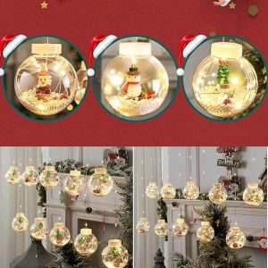 SANTA BALL – Bile de Crăciun strălucitoare (3m) 03