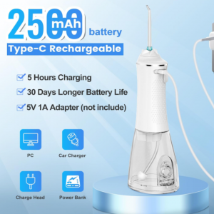 WATERFLOSS – Aparat de ață dentară fără fir 03