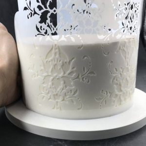 Cake decor stencils – Șabloane pentru decorare tort (10 bucăți) 03