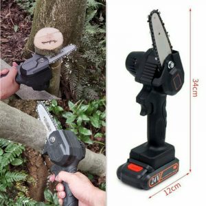 Mini wireless chainsaw – Ferăstrău portabil 03