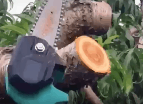 Mini wireless chainsaw – Ferăstrău portabil slider