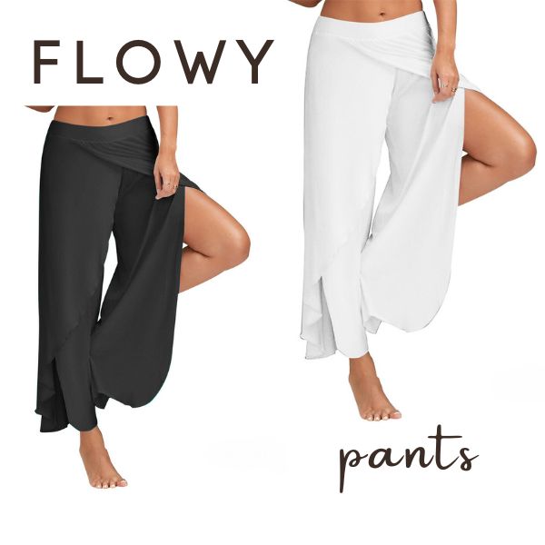 Flowy pants – Pantaloni largi și lejeri