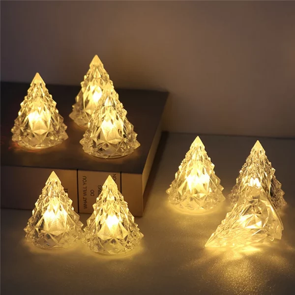 MINI CHRISTMAS TREE LIGHT – Brad cu LED (1+1 GRATIS) 03