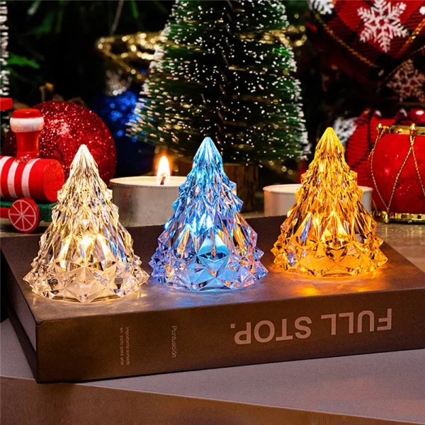 MINI CHRISTMAS TREE LIGHT – Brad cu LED (1+1 GRATIS)