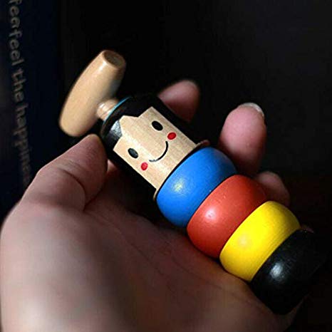 Magic Man – Jucărie din lemn indestructibilă cu ciocan slider