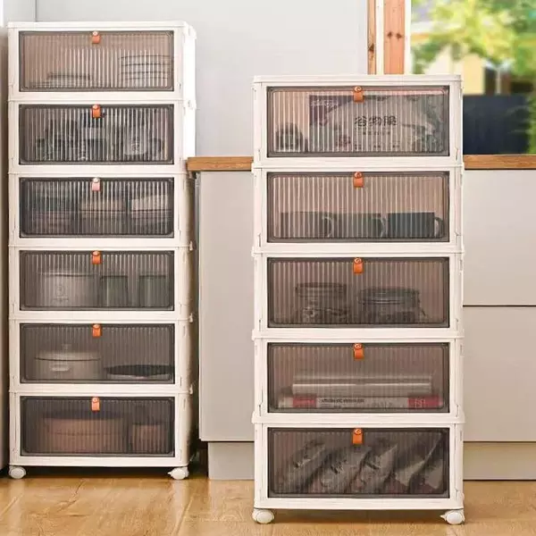 HOMEBOX – Cutie de depozitare pe roți slider