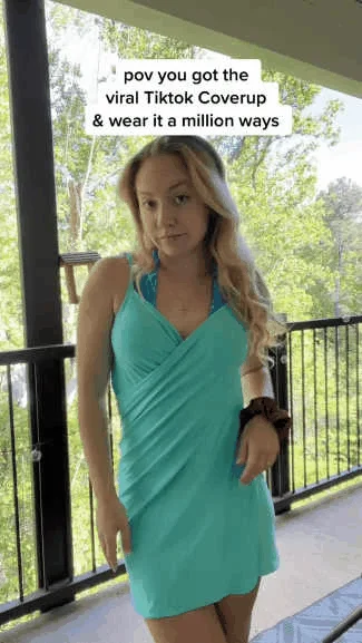 Rochie de vară versatilă – LALOO BEACH DRESS slider