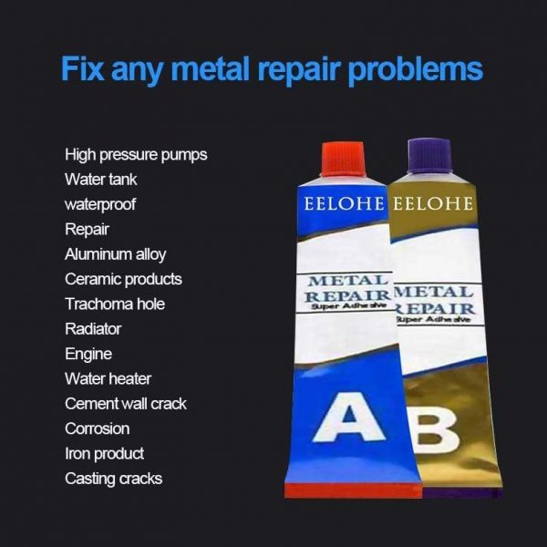 Adeziv bicomponent pentru sudura la rece si reparatii simple – REPAIR PASTE 03