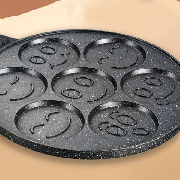 PancakePan – Tavă în formă de smiley pentru clătite americane slider