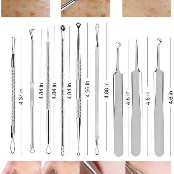 Kit de îndepărtare a acneei 11 bucăți slider